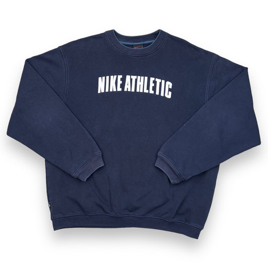 Nike Athletic RARE 1990s Spellout Sweatshirt (XL)
