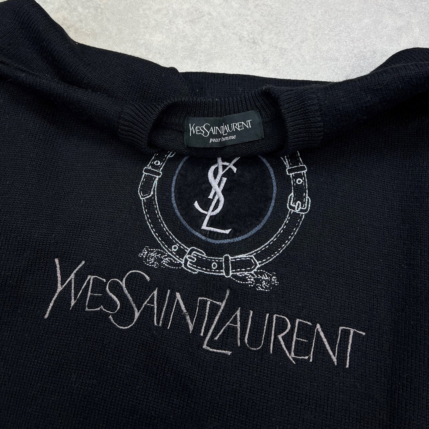 YSL Knit Embroidered Jumper (S)