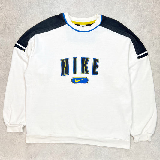 Nike RARE 1990s Spellout Sweatshirt (L)