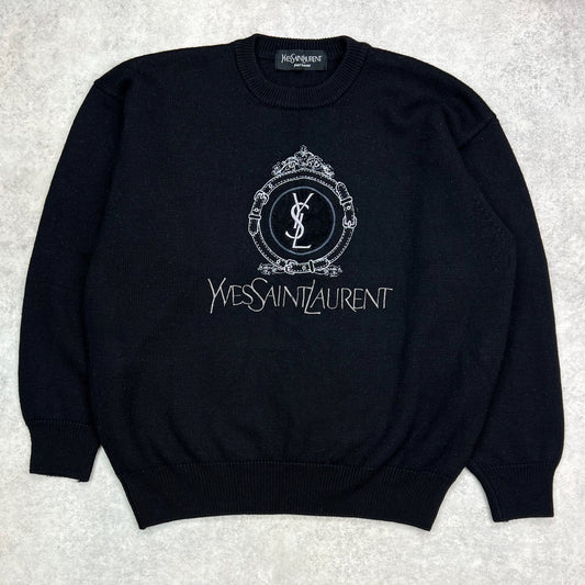 YSL Knit Embroidered Jumper (S)