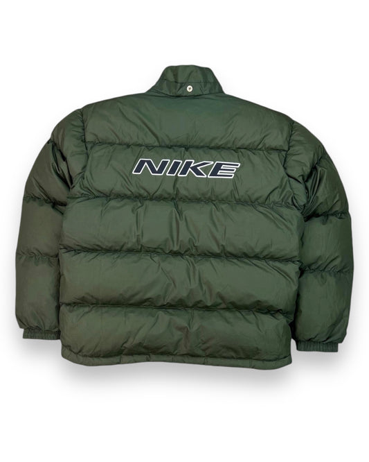 Nike Vintage Puffer Jacket Spellout SUPER RARE 1990s (XS)