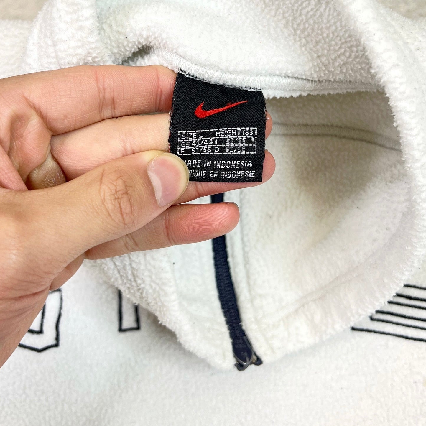 Nike RARE 1990s 1/4 Zip Fleece (L)