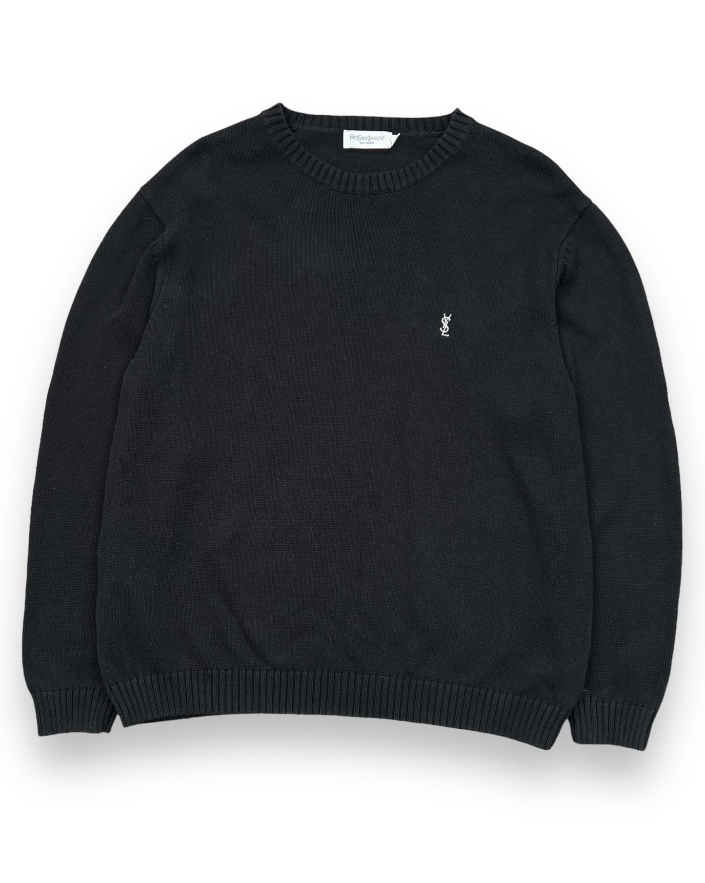 YSL Knit Jumper Embroidered (L)