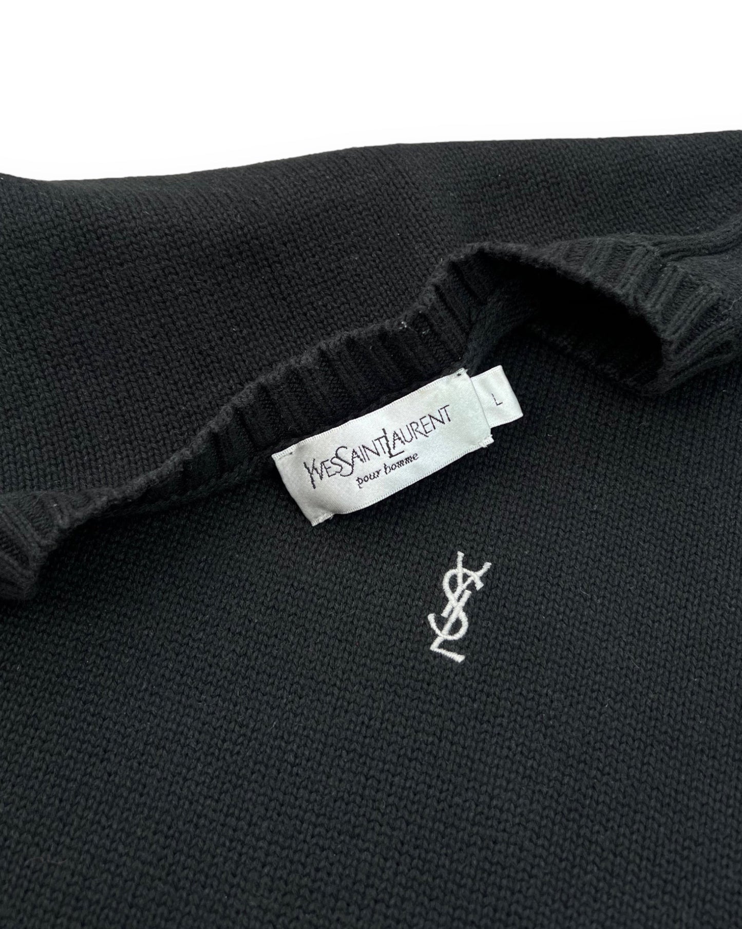 YSL Knit Jumper Embroidered (L)